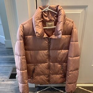 Altar'd State Blush Puffer Jacket